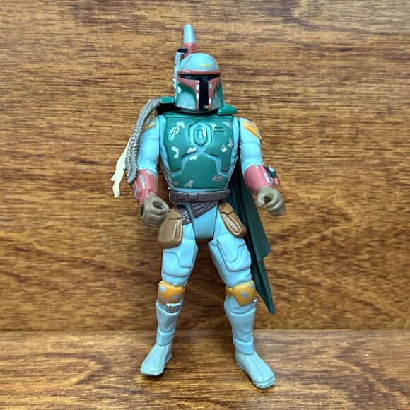 STAR WARS Vintage 1995 Boba Fett Power of the Force Figure - Picture 1 of 3